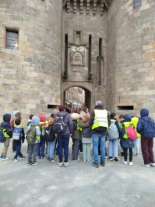 Classe découverte : jeu des chevaliers et visite de Guérande